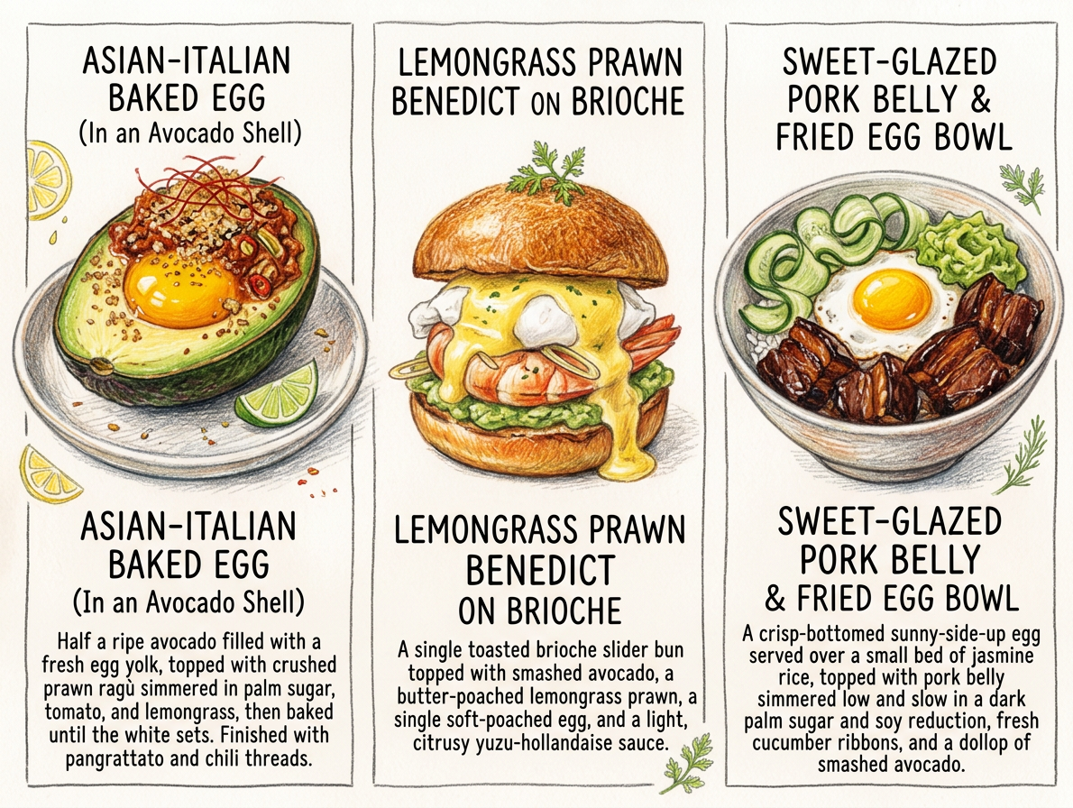 Single-Serving Egg Dishes Sketches